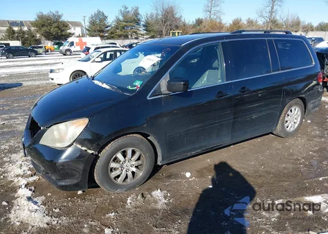 2010 Honda Odyssey Ex-L from USA, damaged, VIN 5FNRL3H64AB106589